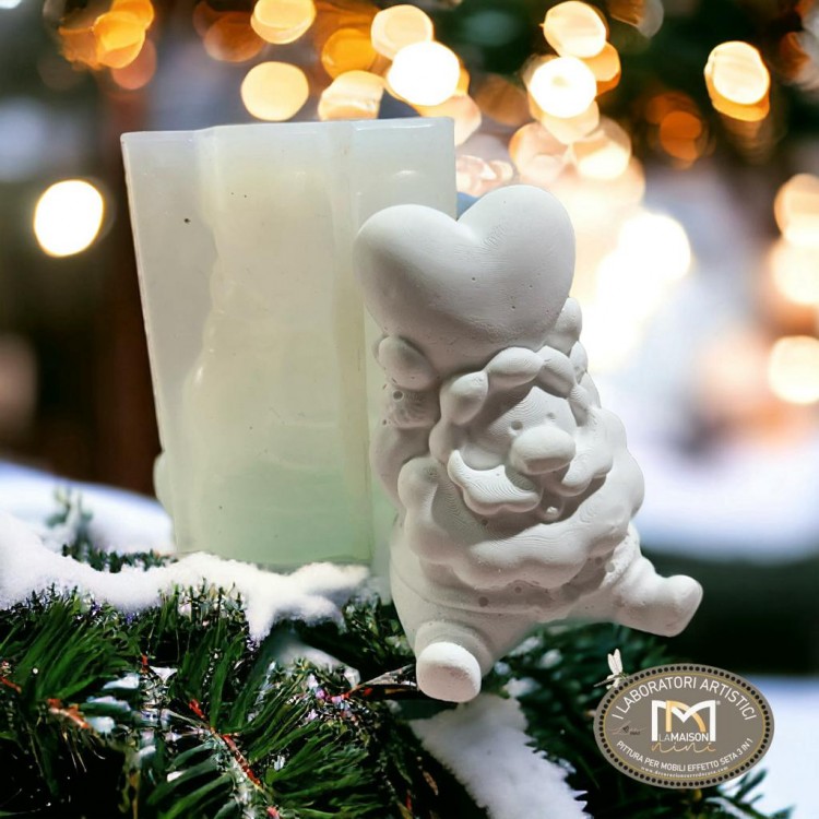 Stampo in silicone per candela mini presepe